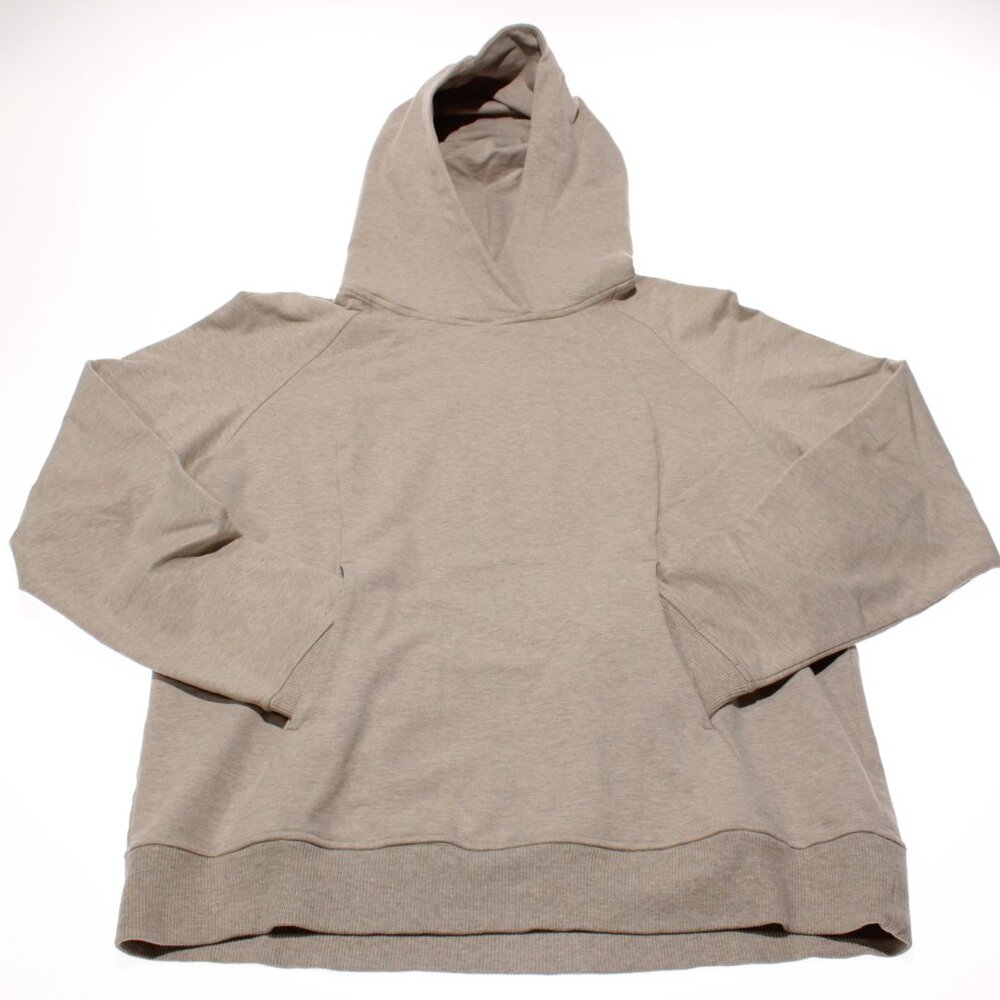 Lululemon Pullover Scuba Hoodie Sweatshirt Size 10 in Oatmeal / Beige Melange